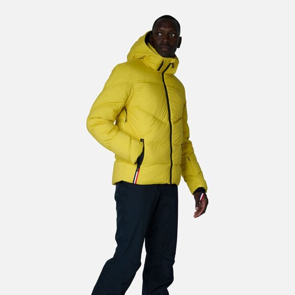 NEW ROSSIGNOL Legacy Down Jacket pollen for men 2160mn - Picture 5 of 12